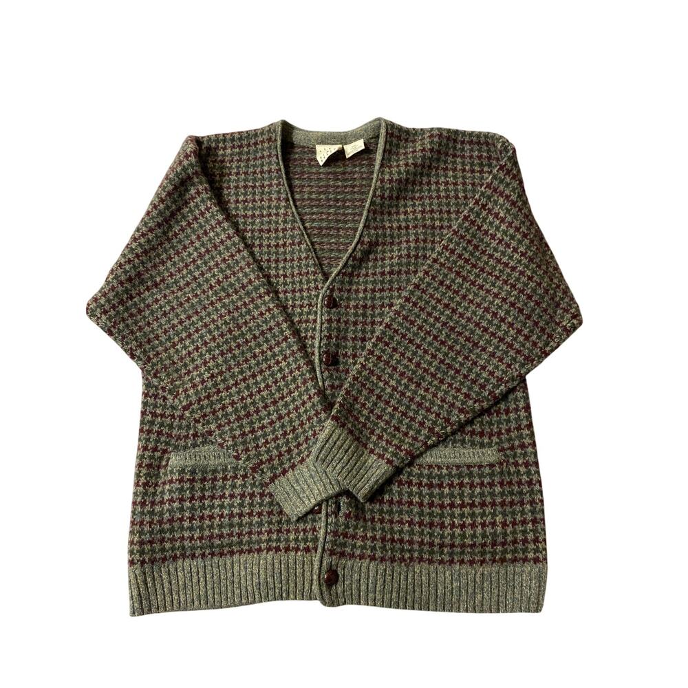 100% Wool River Arrow Vintage look Medium Cardigan Men or unisex